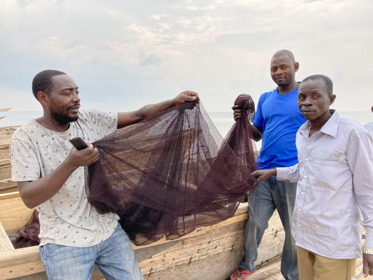 Fishing boats supporting Lake Tanganyika fish supply